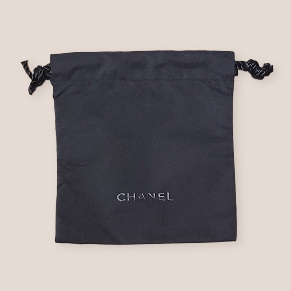 🌹2/$15 Chanel Small Jewelry Makeup Bag Drawstring